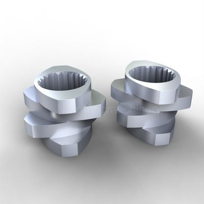 สแตนเลส 0.02Mm ความอดทนสปไลน์เข็ม Blcok การทําความร้อนสําหรับ Twin Screw Extruder