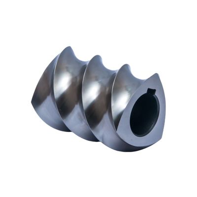 ซื้อ ซิงค์ Plated Twin Screw Extruder สกรูองค์ประกอบ Pitch 2 นิ้ว Hex หัวสําหรับการผลิตเคมี online manufacture