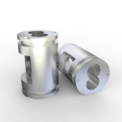ซื้อ CNC Machining Twin Screw Extruder Components Open Screw อุตสาหกรรมอาหาร บาร์เรลใน Extruder online manufacture