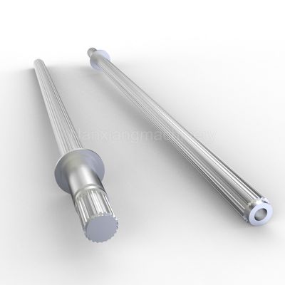 ซื้อ ทนทานแรงปั่นสูง Twin Screw Extruder Hexagonal Shaft Spline สําหรับอุตสาหกรรมยาง online manufacture