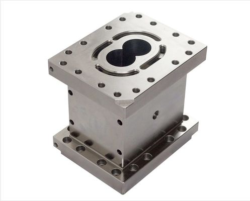 ซื้อ HIP การแปรรูป พลาสติก เครื่อง Feed บาร์เรล LS135 สายสแตนเลส กระบอก Twin Screw Extrusion online manufacture