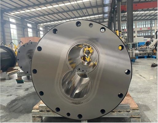 ซื้อ JSW Co Rotating Twin Screw Barrel Extruder Combi Barrel Screw Segments สําหรับสินค้า PPE online manufacture
