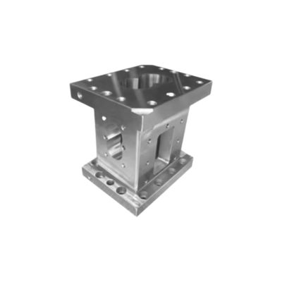 เปิดเหล็กสแตนเลส Extruder ด้านท่อด้วยเครื่องเคลือบ 50mm กว้าง
