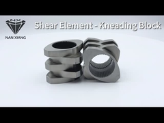 โซนละลาย Extruder คล็อคคเนด 30 องศา 45 องศา 60 องศามุม