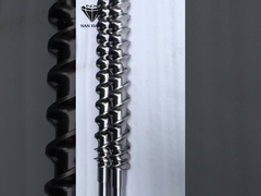 การให้อาหารด้านแม่นยํา CNC อุปกรณ์แปรรูป Extruder ชิ้นสกรูเล่ห์ OEM