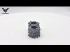 เครื่องบดสกรูคู่ ธาตุผสมฟันแม่นยํา ทนทานไปข้างหน้า ความแม่นยํา ± 0.01 มม